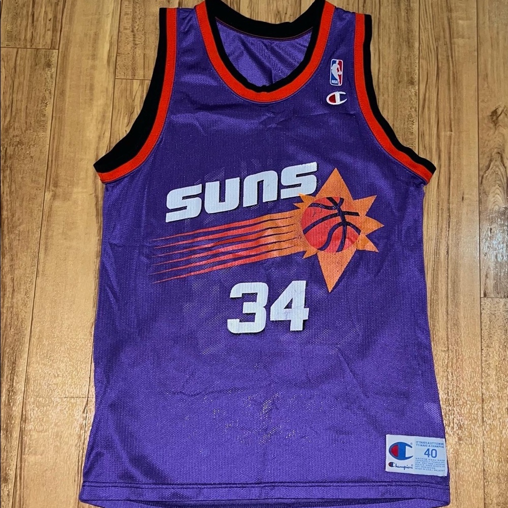 Vintage Phoenix Suns Charles Barkley Jersey Size Medium